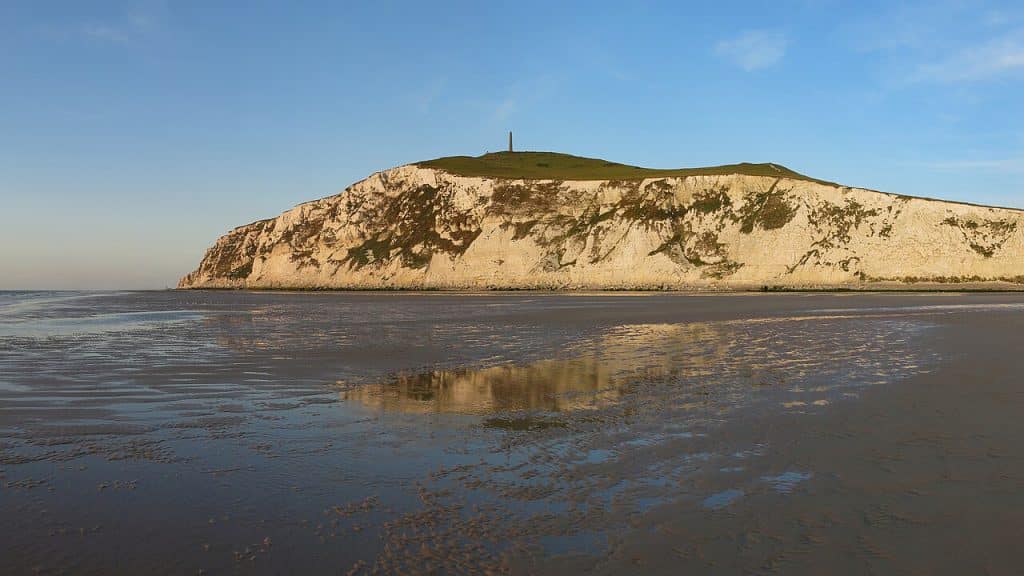 Vue du Cap Blanc-Nez depuis les falaises, Côte d'Opale, Pas-de-Calais