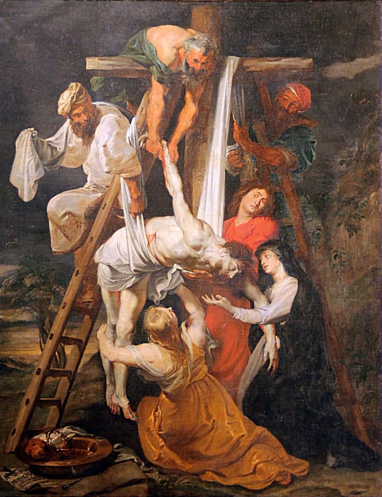 La Descente de Croix de Rubens à la cathédrale Notre-Dame de Saint-Omer