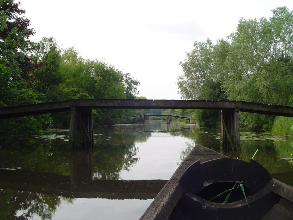 Circuit de Tilques à Serques : watergangs et cressonnières du marais