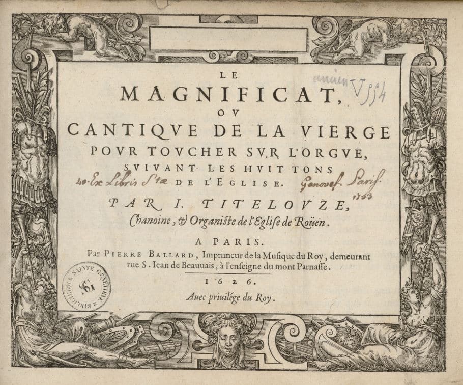 Jehan Titelouze, le père de l'école française d'orgue né à Saint-Omer